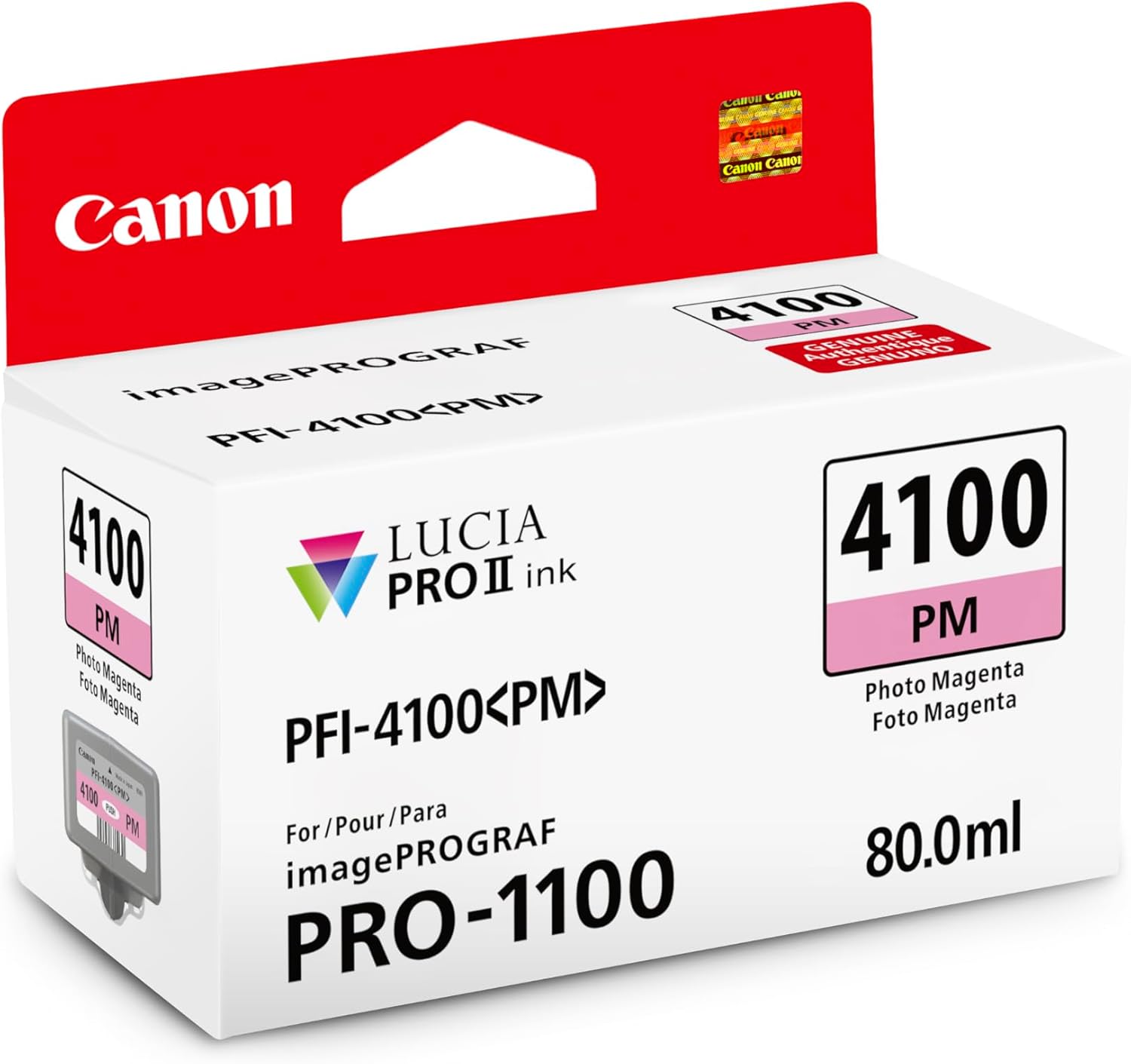 PFI-4100PM Canon Photo Magenta Ink Tank