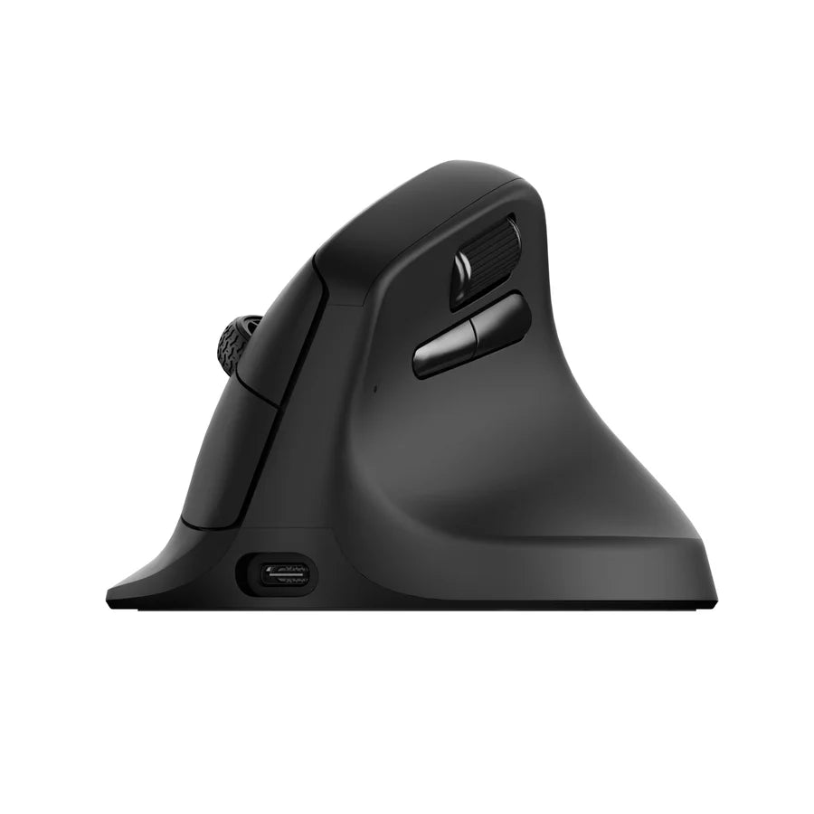 Keychron M5 Ergonomic Wireless/Bluetooth Mouse - Black