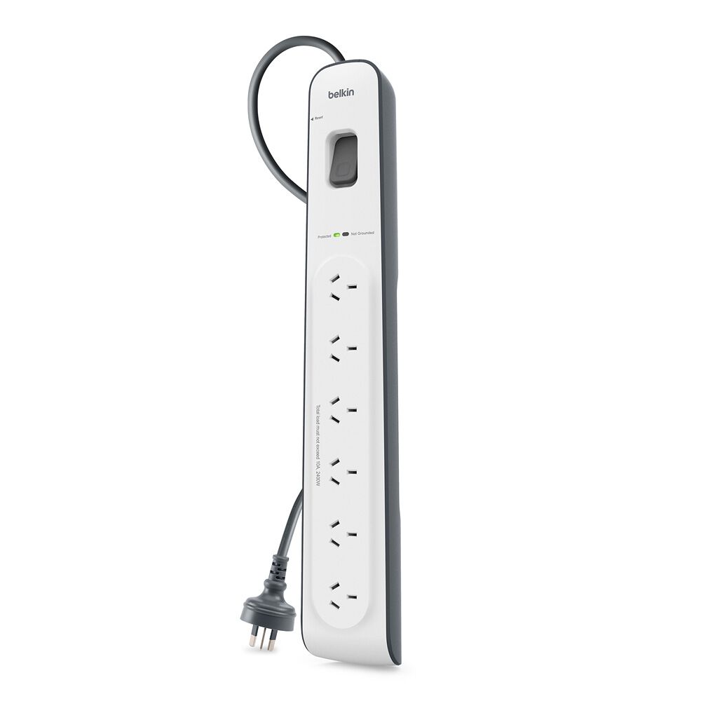 Belkin Surge Protector 6-Way 2m Cord