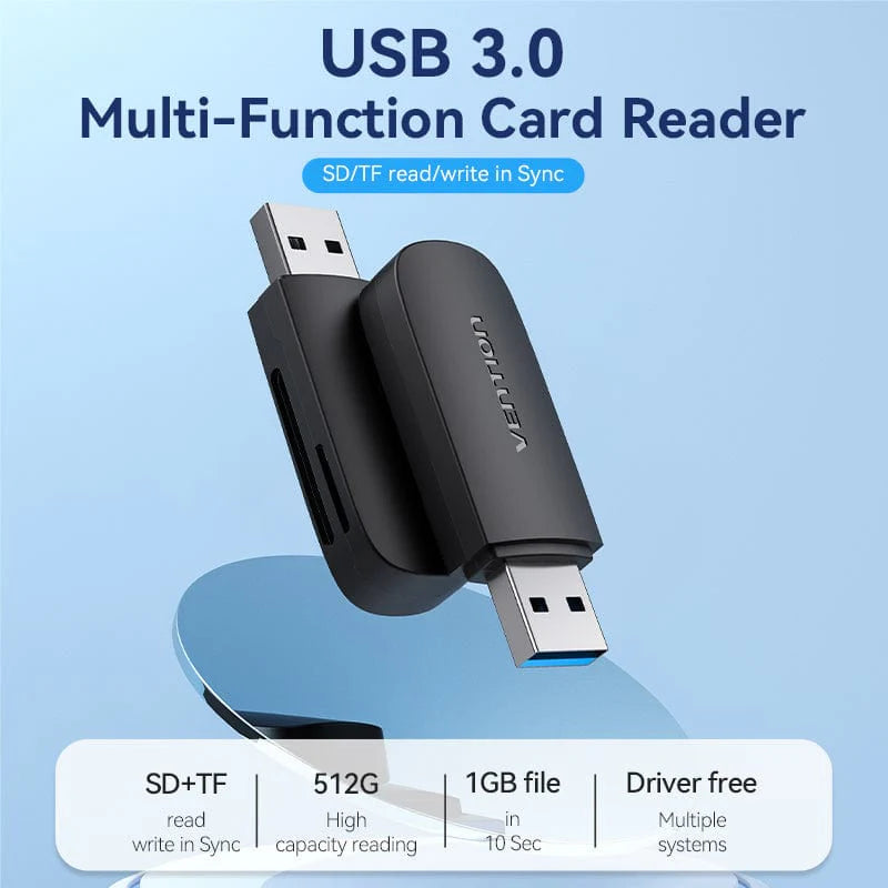 Vention CLGB0 USB Card Reader