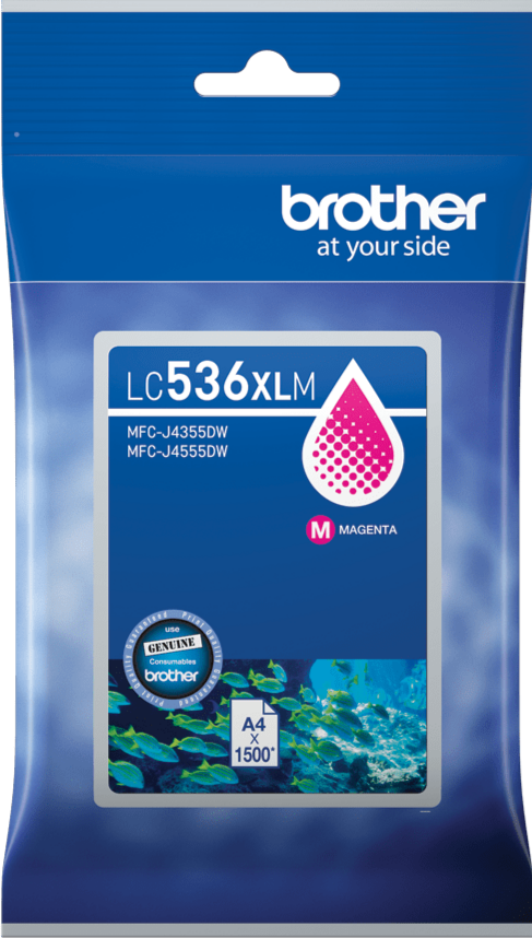 LC536XLM Brother Hi Yield Magenta Ink Cartridge