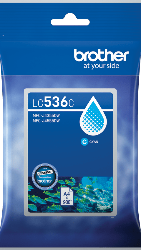 LC536C Brother Cyan Ink Cartridge