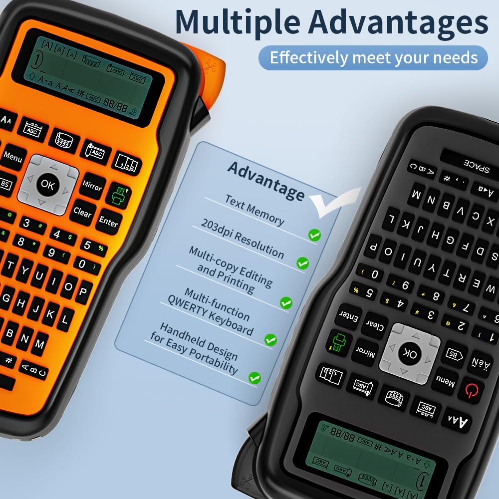 Aimo E1000 Pro Label Printer - Grey