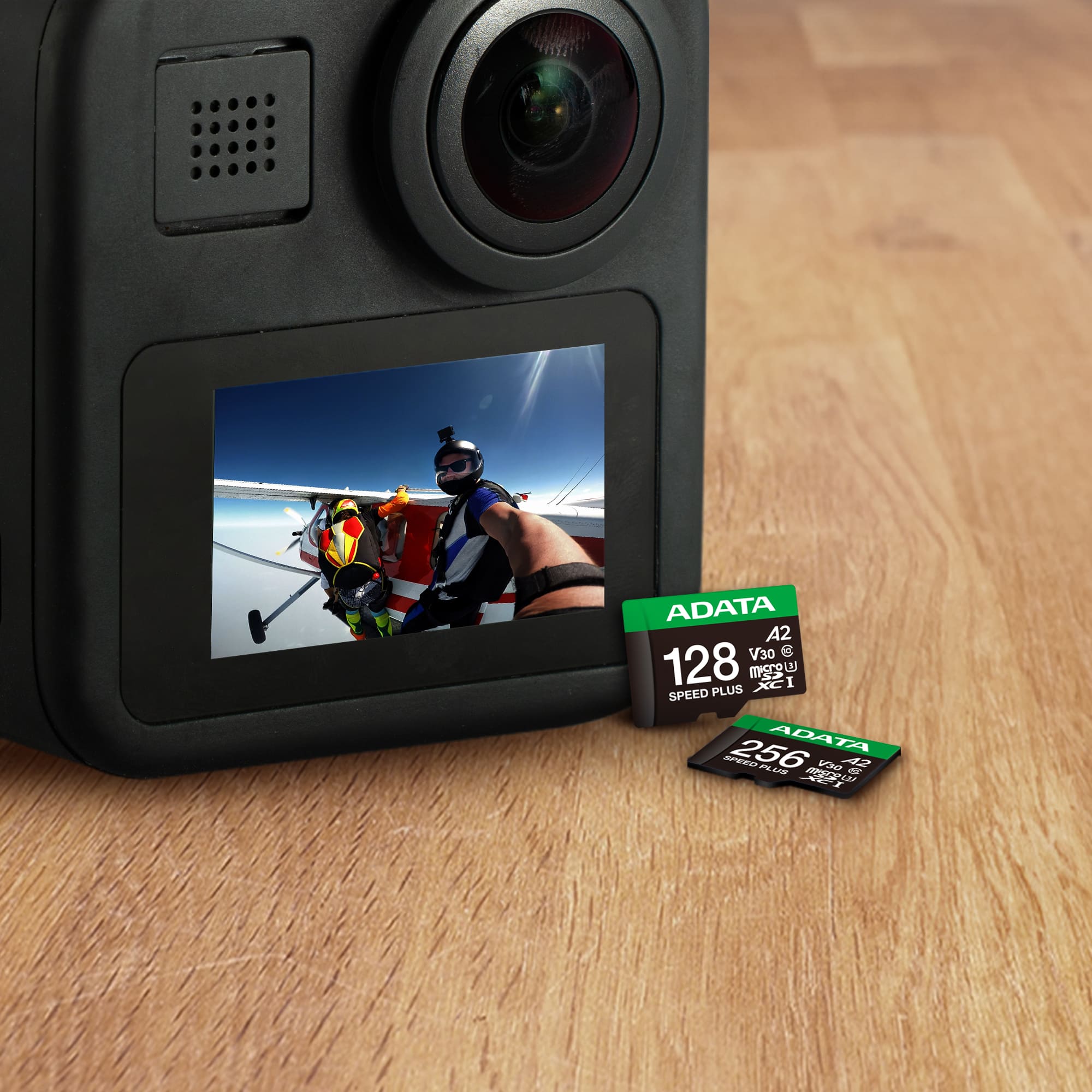 ADATA Speed Plus microSDXC Card with Adapter - 256GB