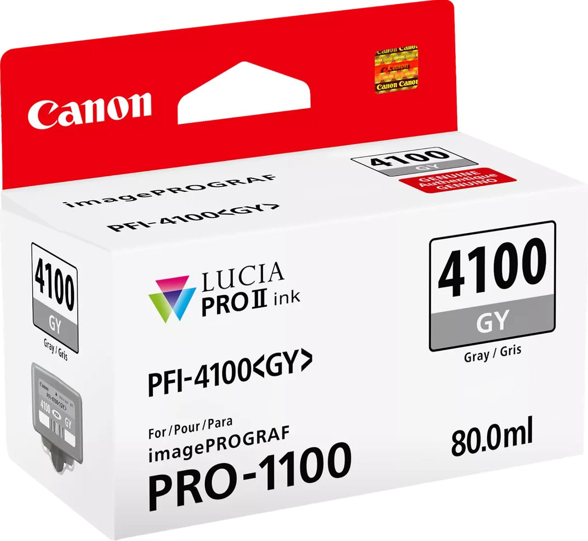 PFI-4100GY Canon Grey Ink Tank