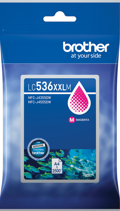 LC536XXLM Brother Super Hi Yield Magenta Ink Cartridge