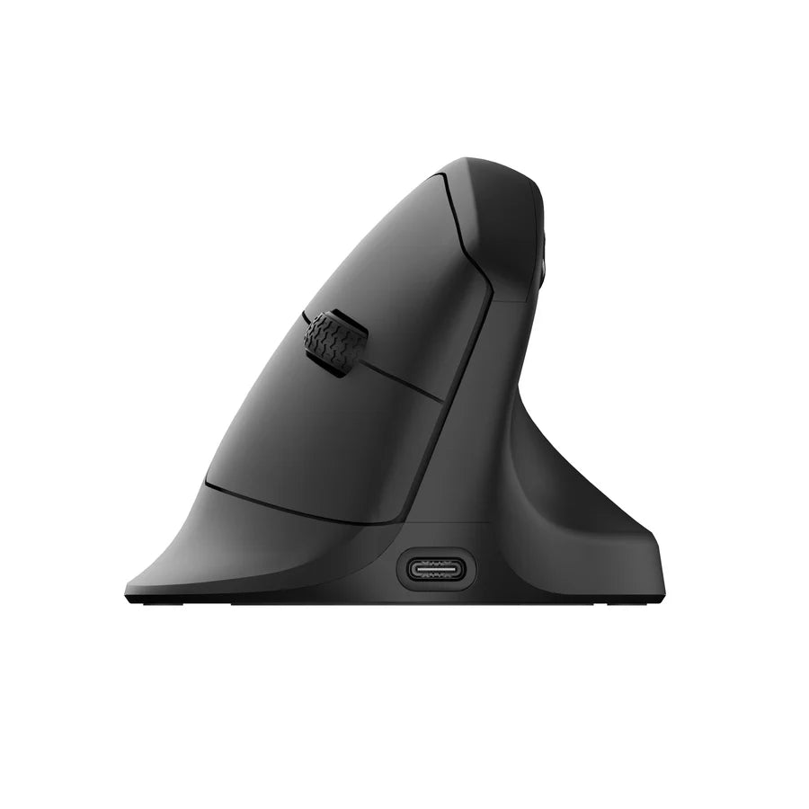 Keychron M5 Ergonomic Wireless/Bluetooth Mouse - Black