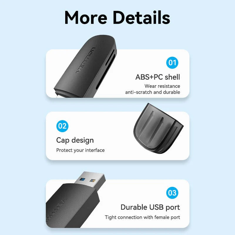 Vention CLGB0 USB Card Reader
