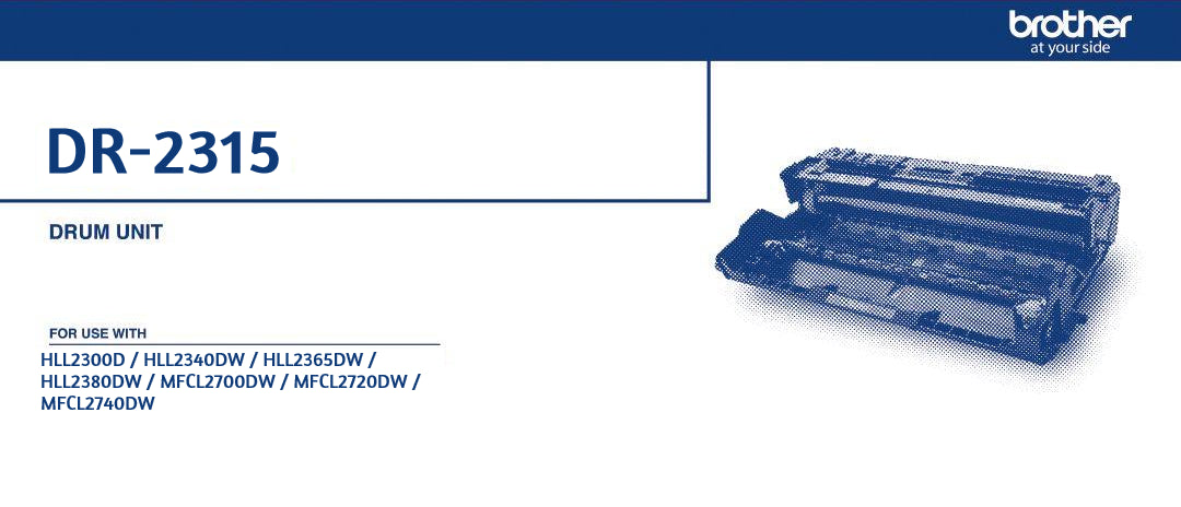 Genuine DR2315 Brother Drum