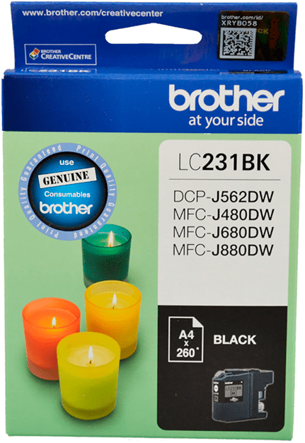 LC231BK Brother Black Ink Cartridge