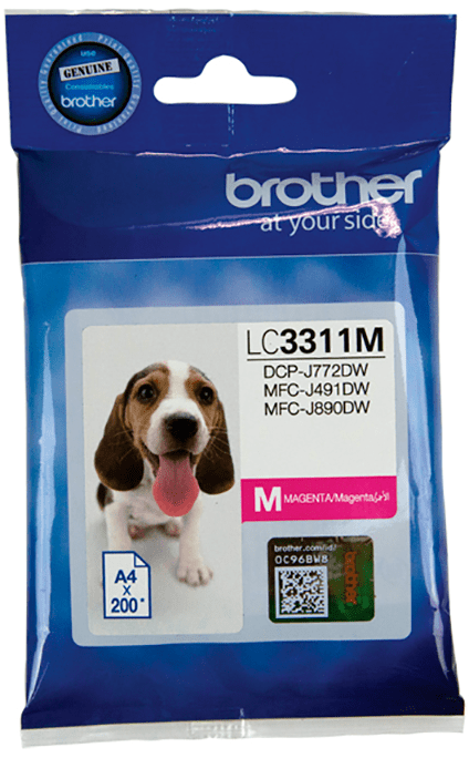 LC3311M Brother Magenta Ink Cartridge
