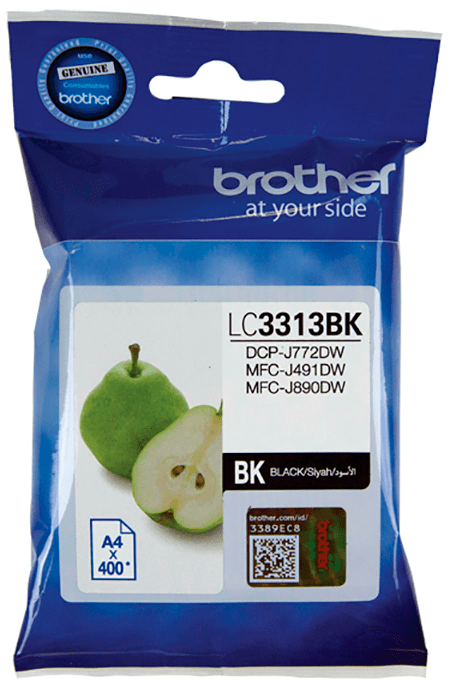 LC3313BK Brother Black High Yield Ink Cartridge