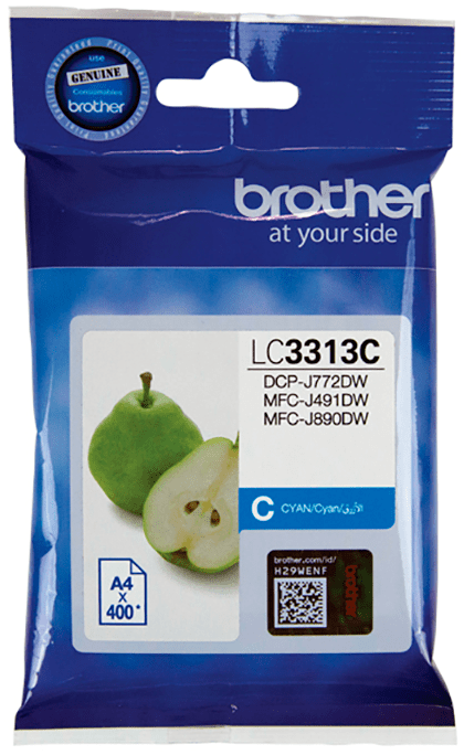 LC3313C Brother Cyan High Yield Ink Cartridge