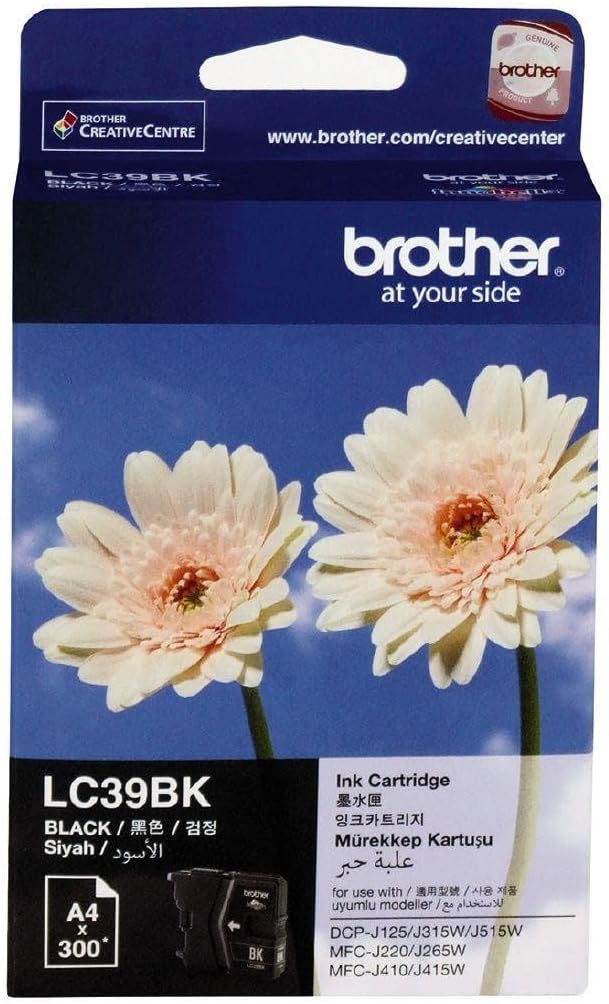 LC39BK Brother Black Cartridge