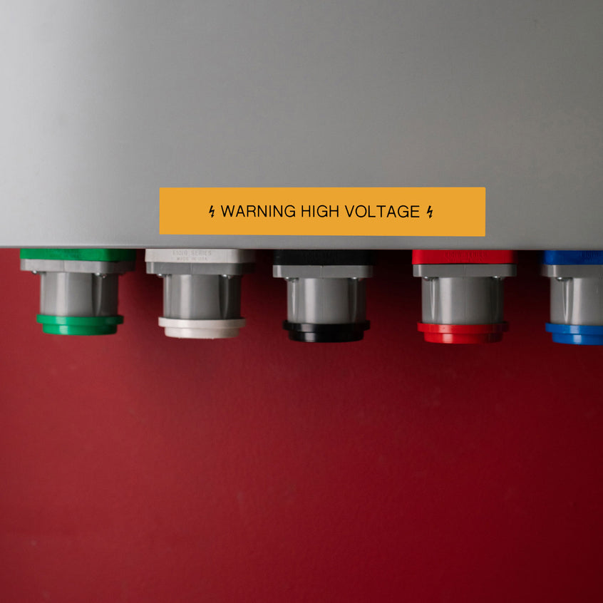 TZe-B31 Brother 12mm x 5m Black on Fluro Orange Adhesive Laminated Tape