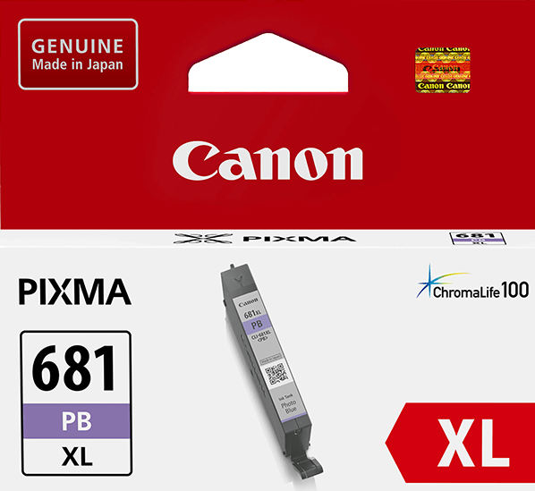 CLI-681XLPB Canon Hi Capacity Photo Blue Ink Tank