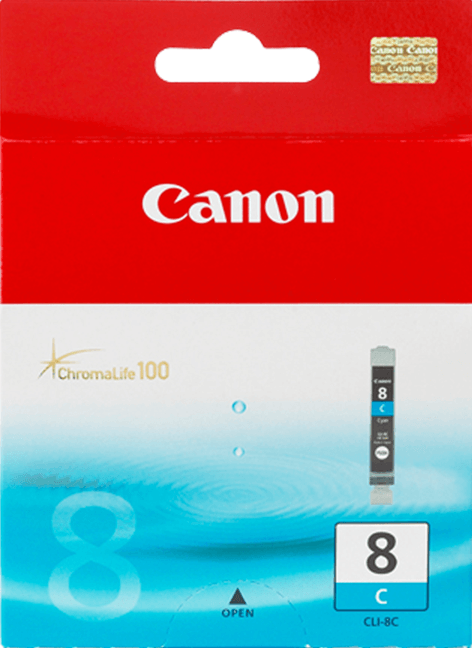 CLI-8C Canon ChromaLife 100 Cyan Ink