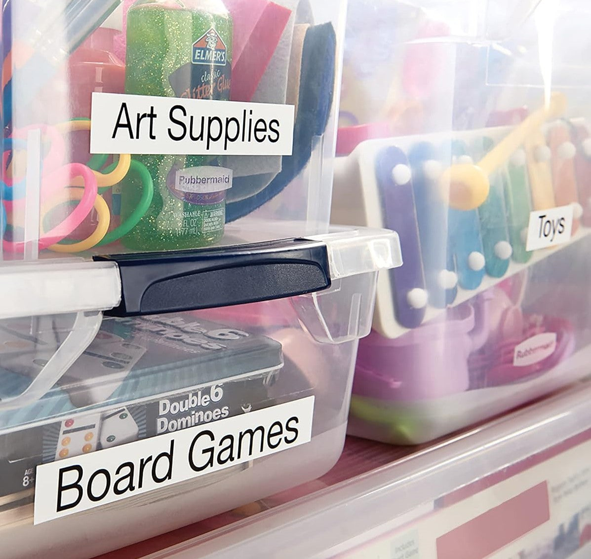 S0720930 Dymo D1 24mm x 7m Black on White (53713)