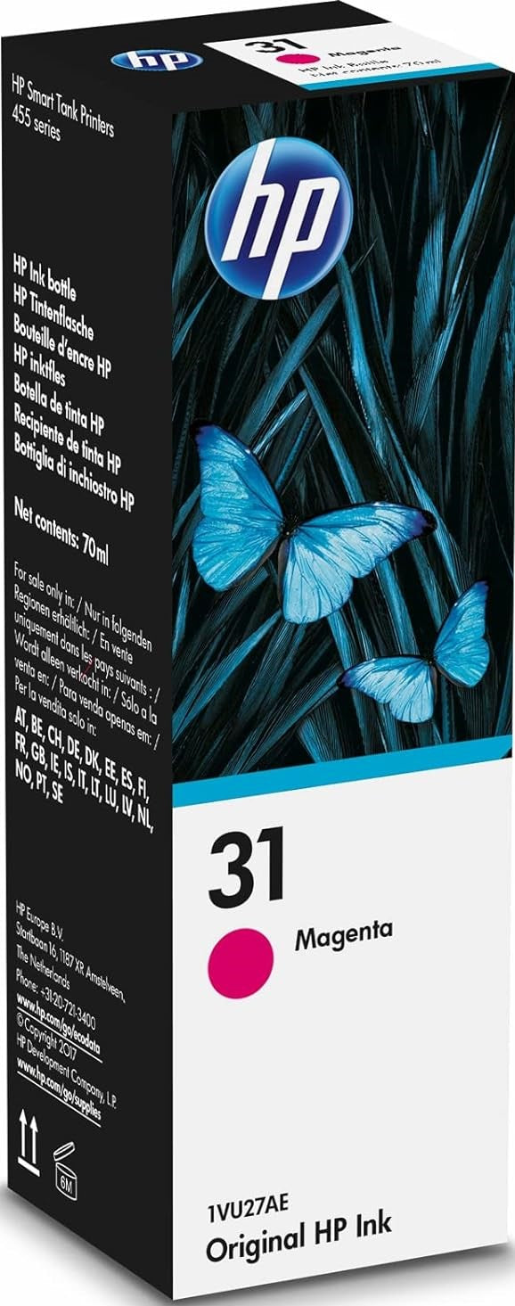 31 HP Magenta Ink Bottle 70ml