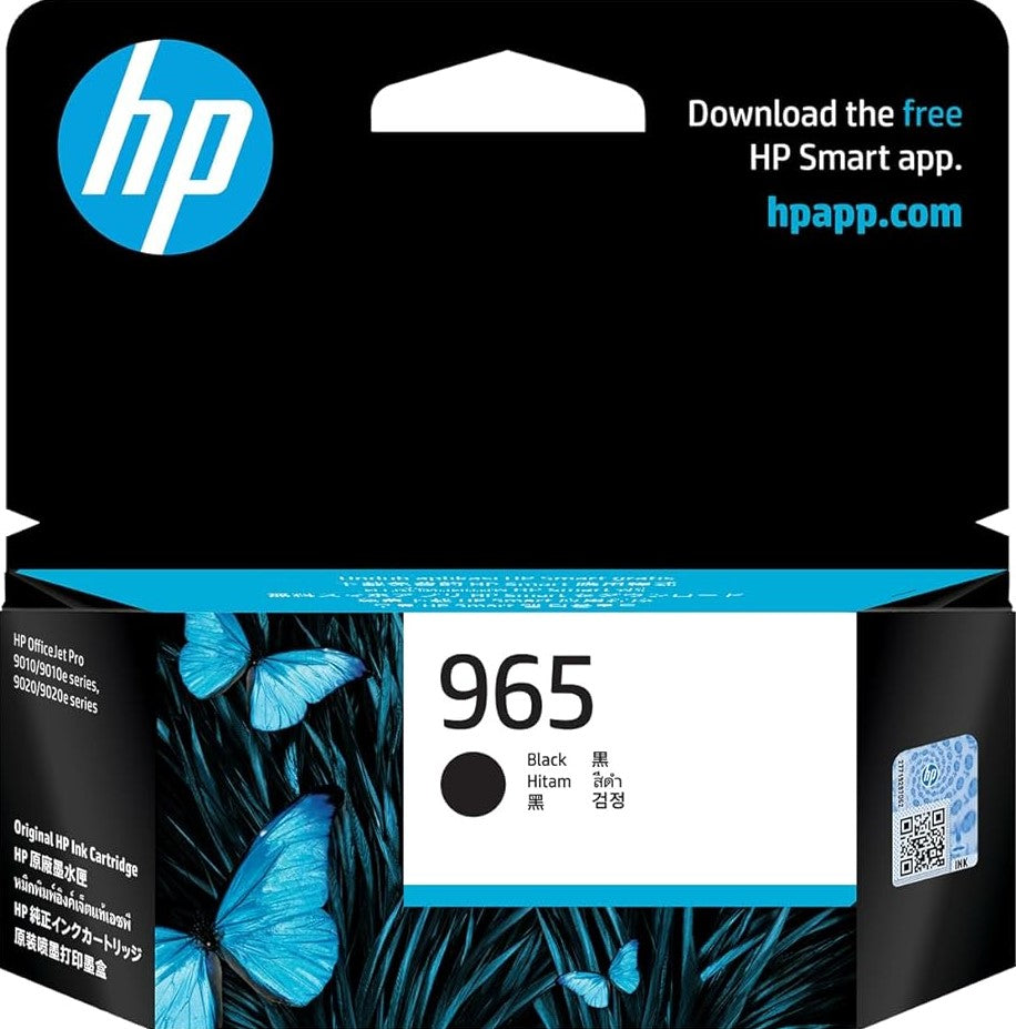 965 HP Black Ink Cartridge