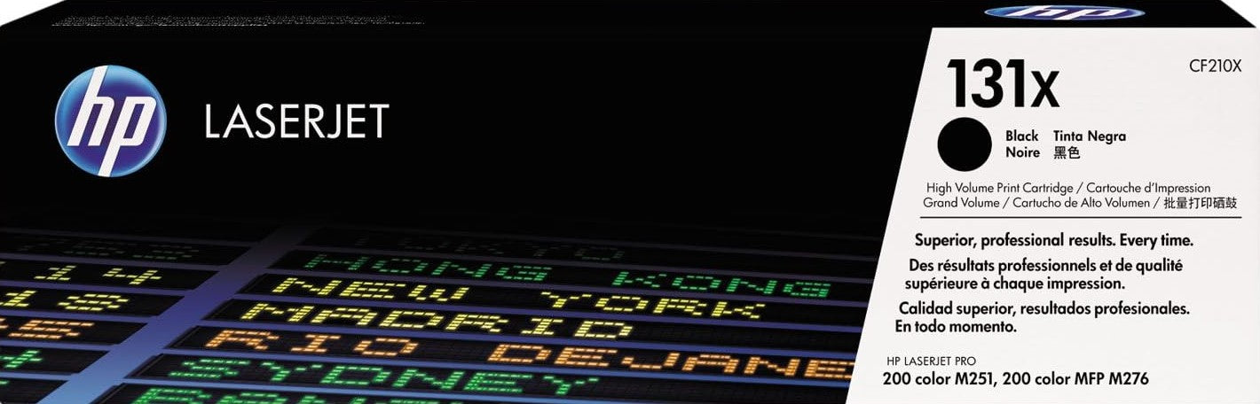 131X HP Hi Yield Black Toner (CF210X)