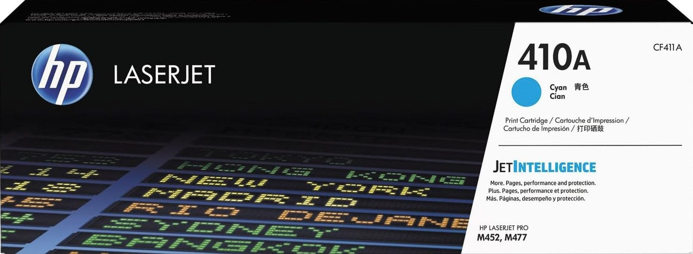 Genuine 410A HP Cyan Toner (CF411A)