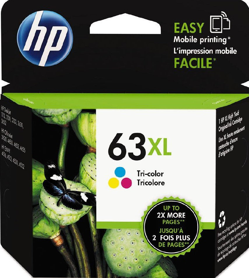 63XL HP High Capacity Colour Ink Cartridge