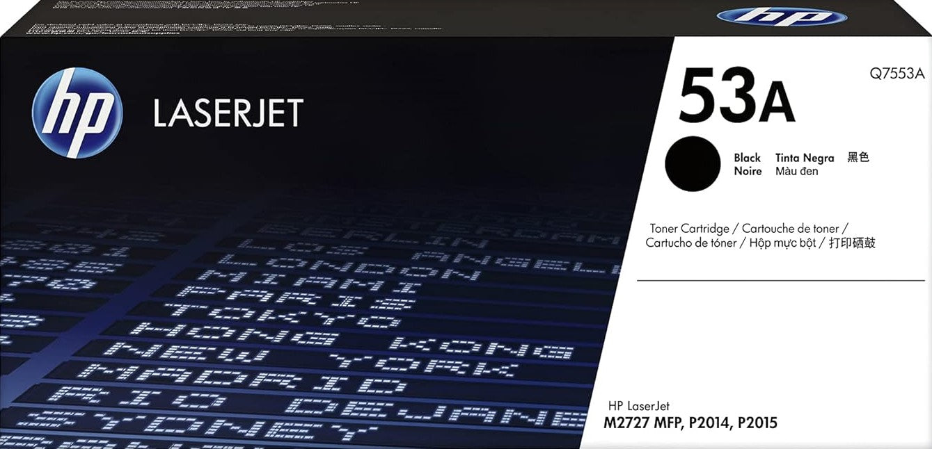 Genuine 53A HP Black Toner (Q7553A)