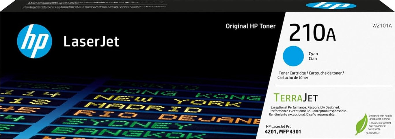 Genuine 210A HP Cyan Toner (W2101A)