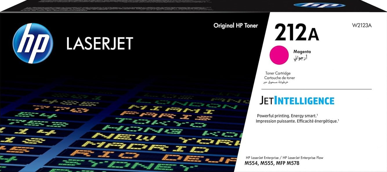 Genuine 212A HP Magenta Toner (W2123A)