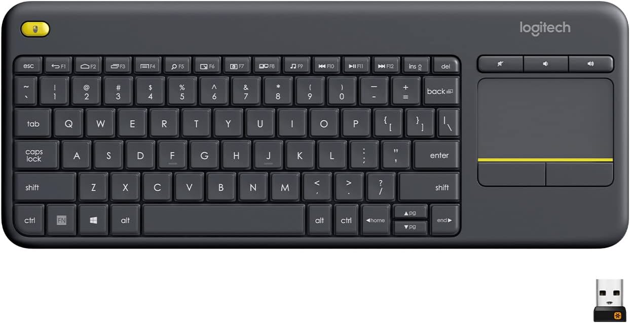 Logitech Wireless Touch Keyboard K400 Plus
