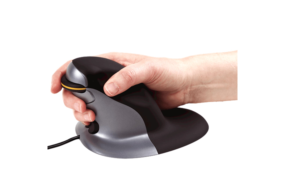 Penguin Ambidextrous Vertical Mouse V1 - Large Wired (Ex Demo)