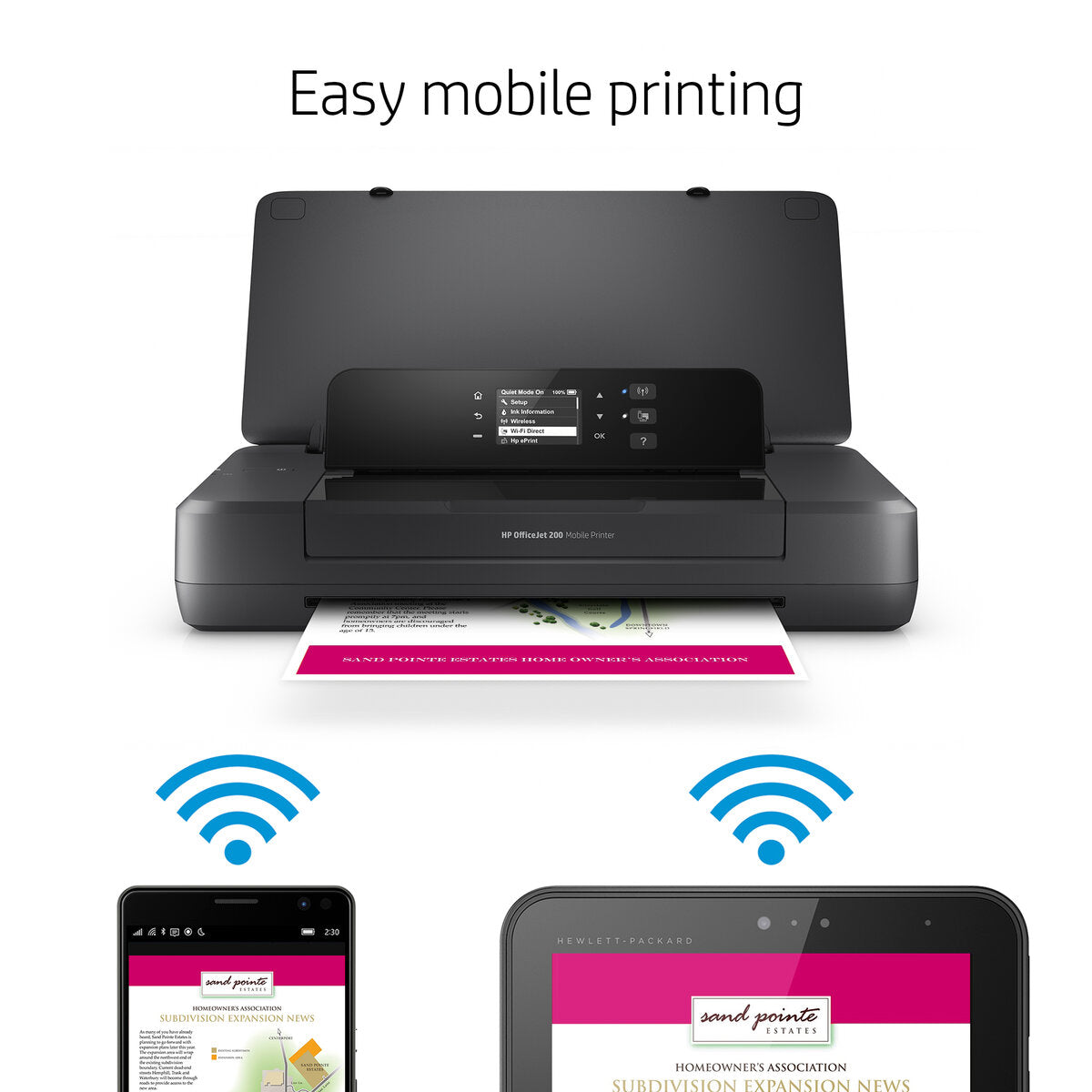 HP OfficeJet 200 Mobile Printer