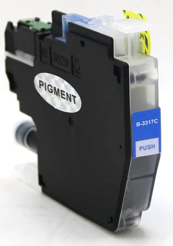LC3317C Compatible Cyan Ink for Brother