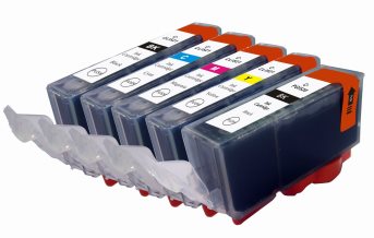 PGI-520 / CLI-521 Compatible Set for Canon - 5 Cartridges