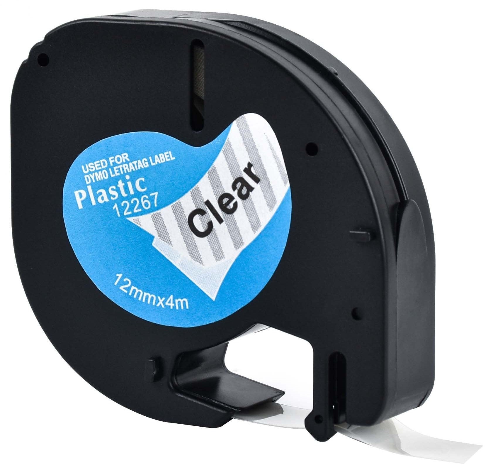 テプラPRO用 互換ラベル テープカートリッジ 12mm 緑テープ 黒インク｜TC-K12G 01-3821｜通販ならオーム電機ダイレクト 互換ラベルリフィル 5 パック 透明に黒の 12mm プラスチックテープ 100H LT 100T Plus と互換性あり(10PK