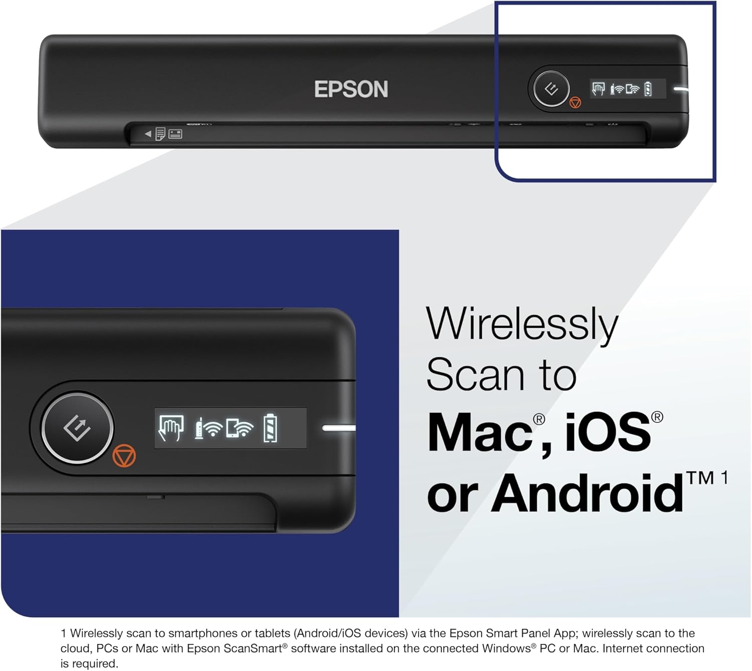 Epson WorkForce ES-60W Scanner