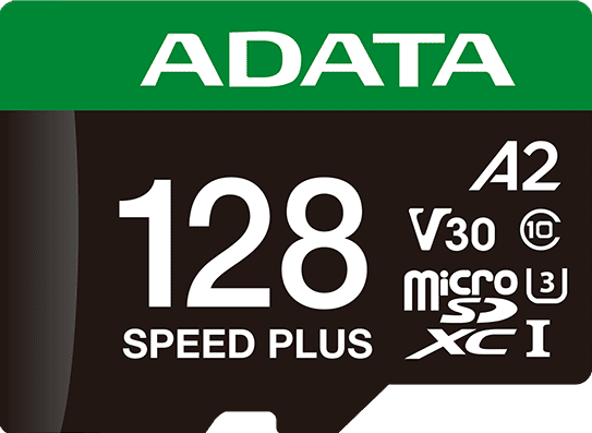 ADATA Speed Plus microSDXC Card with Adapter - 128GB