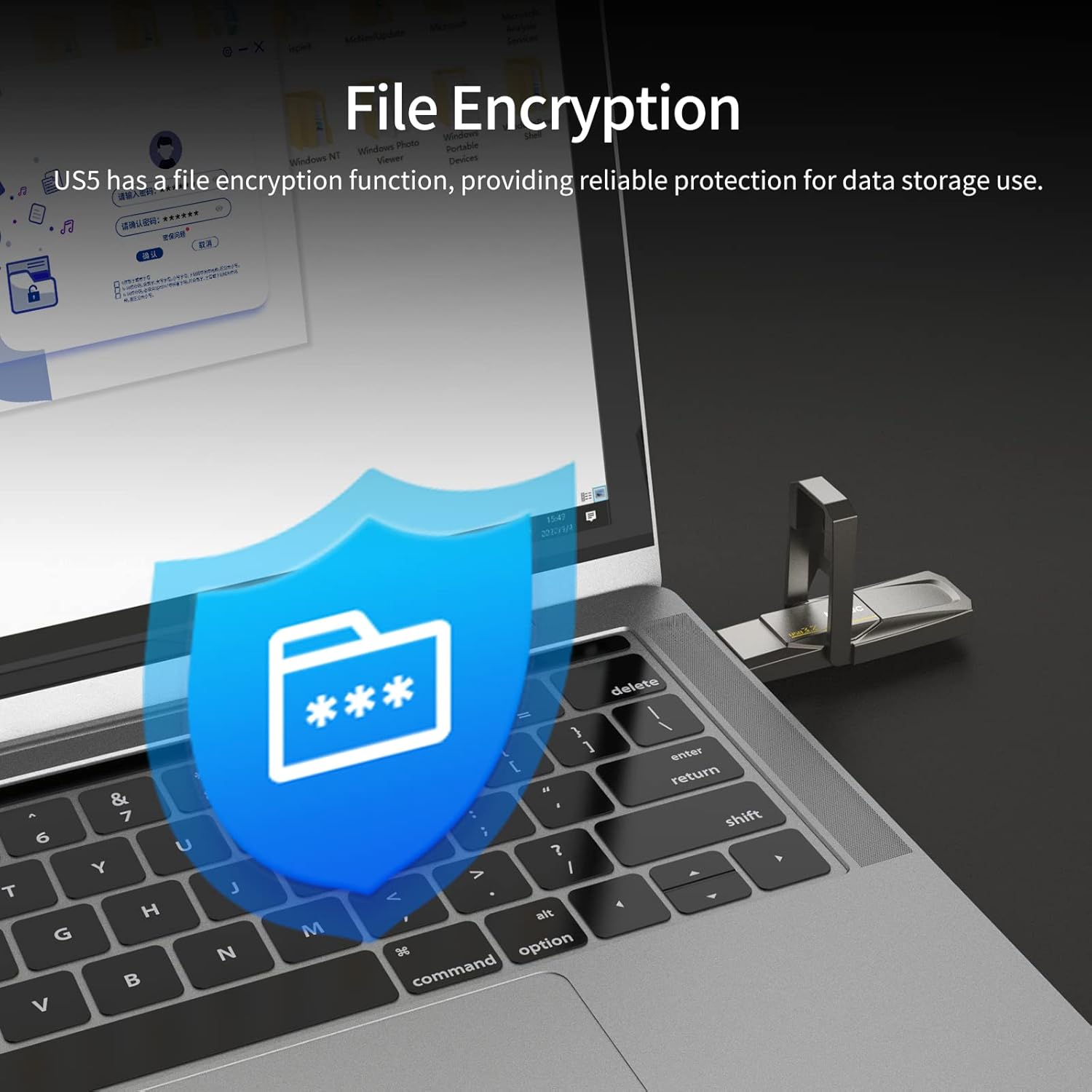 Netac US5 1TB Dual USB Flash Drive