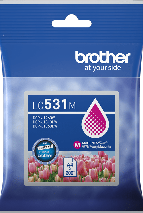 LC531M Brother Magenta Ink Cartridge