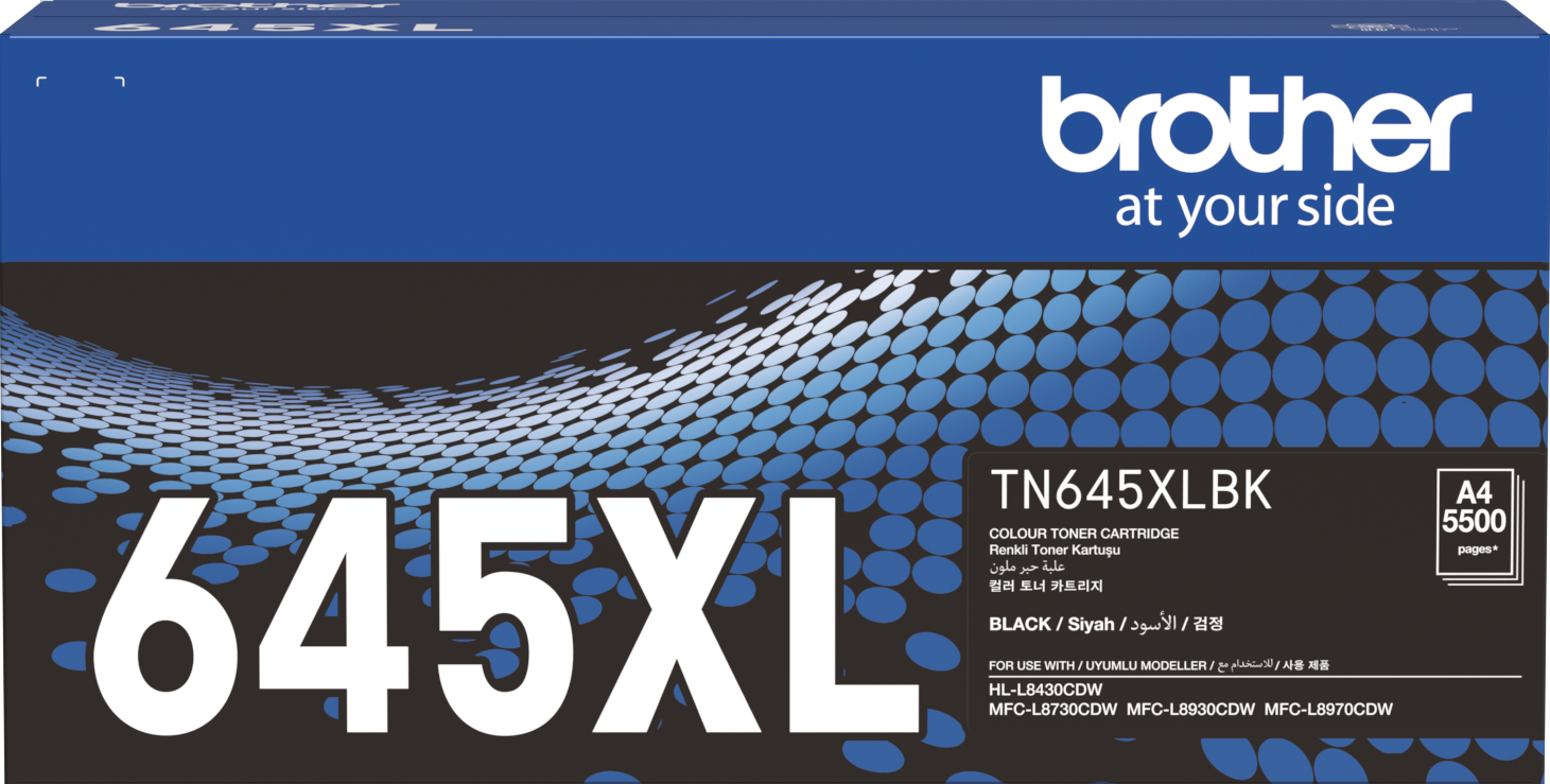 TN645XLBK Brother High Capacity Black Toner