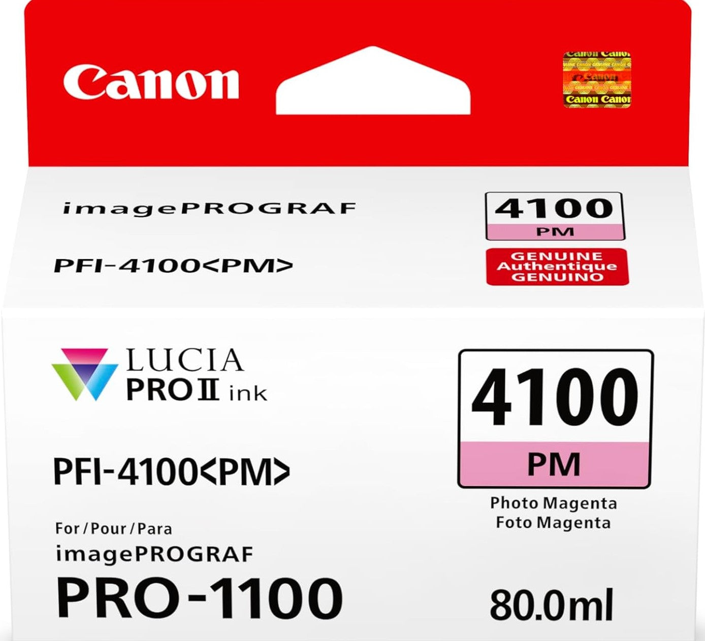 PFI-4100PM Canon Photo Magenta Ink Tank