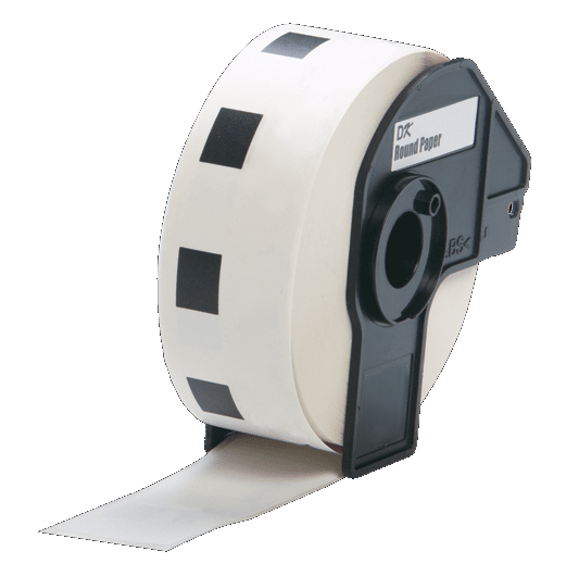 DK11218 Compatible 24mm Round Labels 1000 per roll for Brother