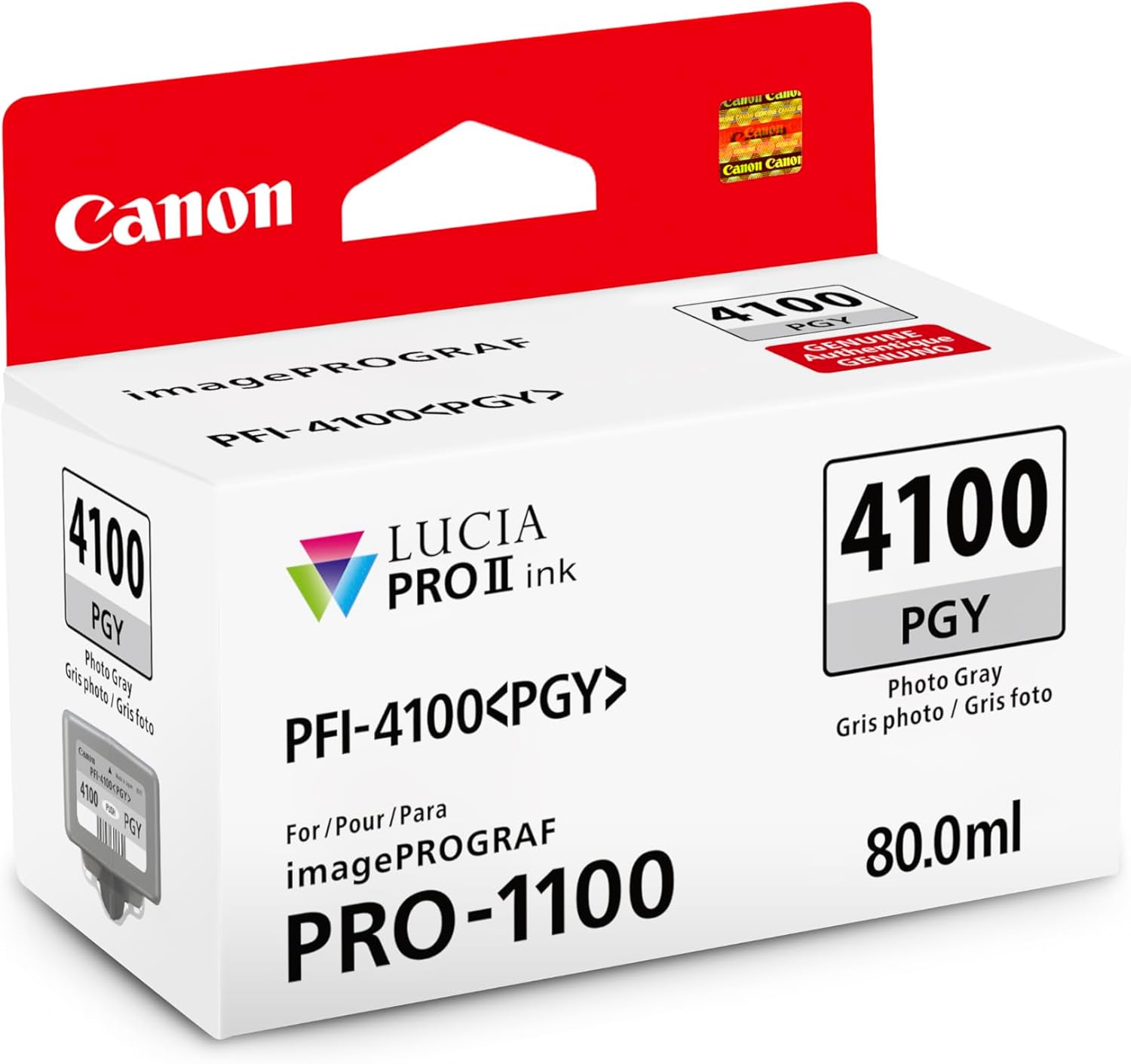 PFI-4100PGY Canon Photo Grey Ink Tank