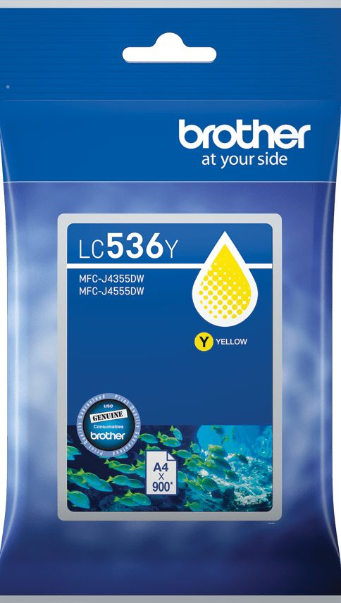 LC536Y Brother Yellow Ink Cartridge