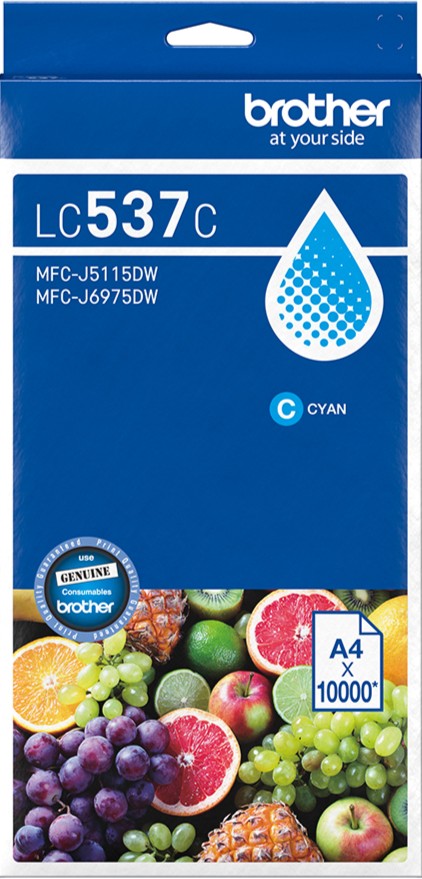 LC537C Brother Cyan Ink Cartridge