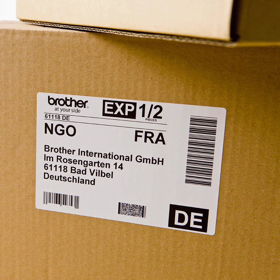 DK11202 Brother 62mm x 100mm Shipping Labels 300 per roll