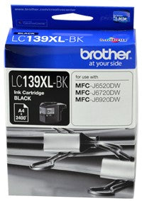 LC139XLBK Brother Hi Yield Black Ink Cartridge