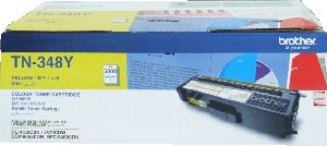 TN348Y Brother High Yield Yellow Toner