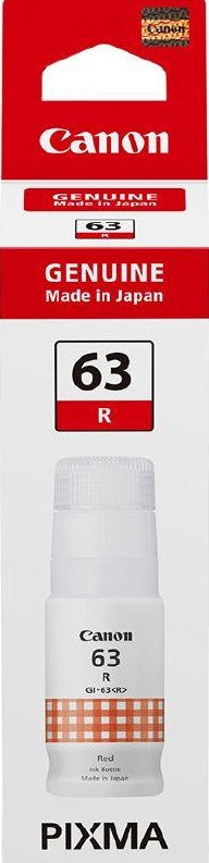 GI-63R Canon Red MegaTank Ink Bottle